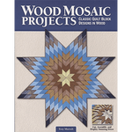 Wood Mosaic Projects | Fretwork Scroll Saw Pattern Book | Wooden Teddy Bear