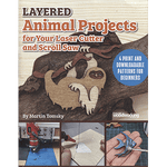 Layered Animal Projects for Your Laser Cutter and Scroll Saw | Fretwork Scroll Saw Pattern Book | Wooden Teddy Bear
