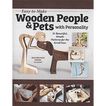 Easy-To-Make Wooden People & Pets with Personality | Fretwork Scroll Saw Pattern | Wooden Teddy Bear
