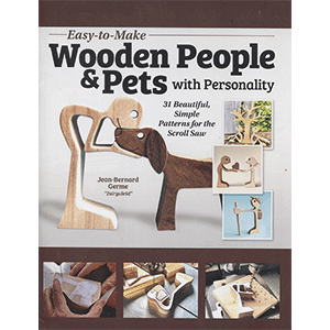 Easy-To-Make Wooden People & Pets with Personality | Fretwork Scroll Saw Pattern | Wooden Teddy Bear