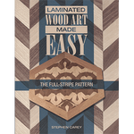 Laminated Wood Art Made Easy - The Full-Stripe Pattern | Fretwork Scroll Saw Pattern | Wooden Teddy Bear