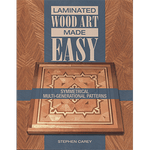 Laminated Wood Art Made Easy - Symmetrical Multi-Generational Patterns | Fretwork Scroll Saw Pattern | Wooden Teddy Bear