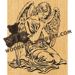 Angel Praying - Advanced | Fretwork Scroll Saw Pattern | Wooden Teddy Bear