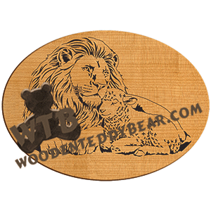 Lion & Lamb Oval