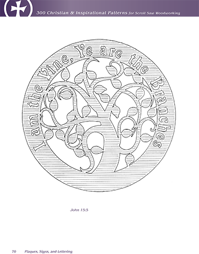 Religious Scroll Patterns 300 Christian & Inspirational Patterns for the Scroll Saw | Fretwork ...