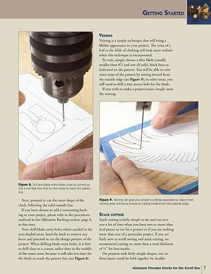 Miniature Wooden Clocks for the Scroll Saw