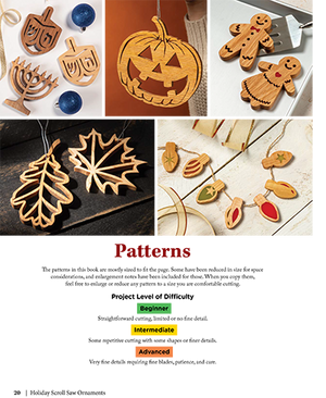 Holiday Scroll Saw Ornaments