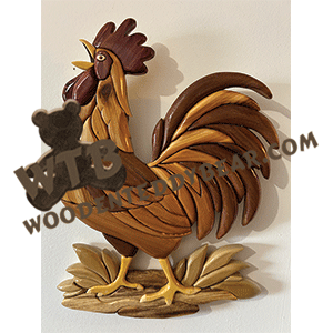 Crowing Rooster