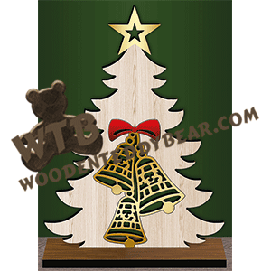 Tree with Bells Inlay