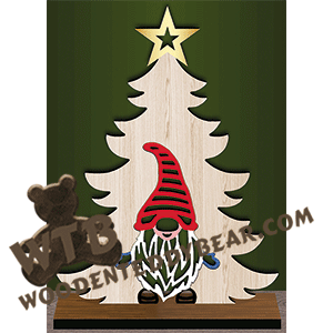 Tree with Gnome Inlay