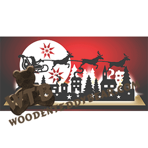Santa & Reindeer #2