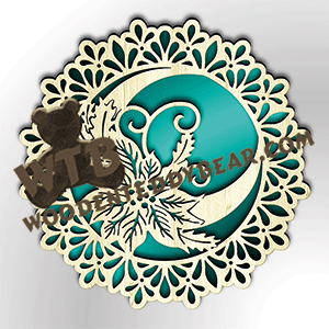 Poinsettia Plaque or Trivet