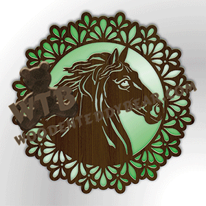 Horse Plaque or Trivet