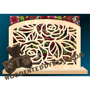 Rose Napkin Holder