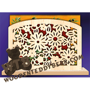 Daisy Flowers Napkin Holder