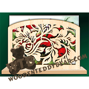 Bold Flower Napkin Holder