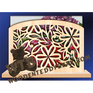 Flowers Napkin Holder #2