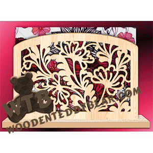 Flowers Napkin Holder #3