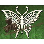 Butterfly #19 | Fretwork Scroll Saw Pattern | Wooden Teddy Bear