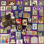Cat Collection | Fretwork Scroll Saw Pattern | Wooden Teddy Bear