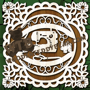 Lace Frame - Sewing