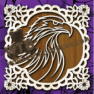 Lace Frame - Eagle