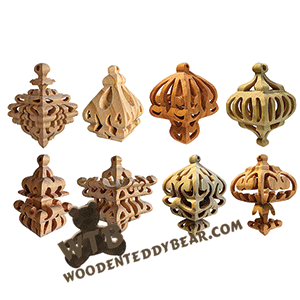 Compound Cut Fretwork Ornaments