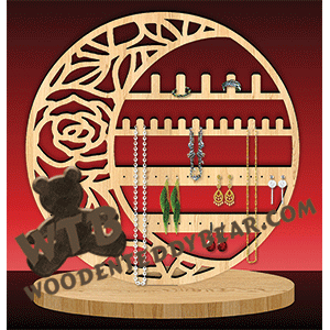 Rose Jewelry Stand