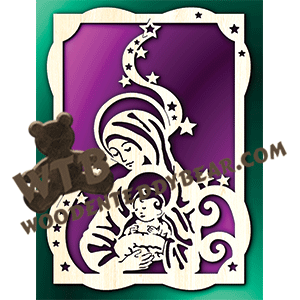 Mary & Jesus Plaque #2