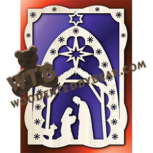 Nativity Plaque #3
