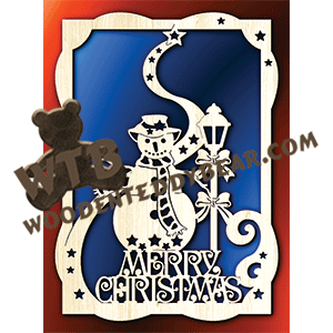 Snowman Plaque