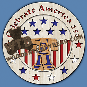 Decorative Plate - Celebrate America 250