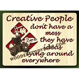 Creative People Sign
