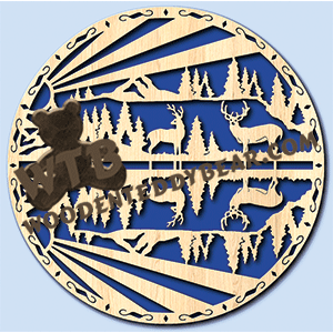 Reflection Plaque - Deer #2