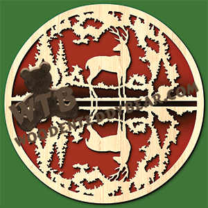 Reflection Plaque - Deer #3