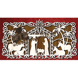Decorative Nativity Scene