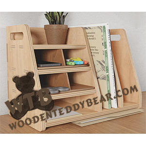 Desk Organizer with Removable Trays