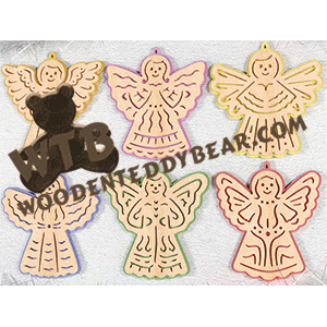 Flourish Angel Ornaments
