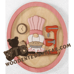 Gnome Baker Segmentation | Fretwork Scroll Saw Pattern | Wooden Teddy Bear