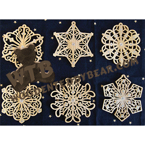 Filigree Snowflake Ornaments