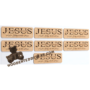 Jesus "I AM" Pattern Set
