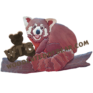 Red Panda Intarsia