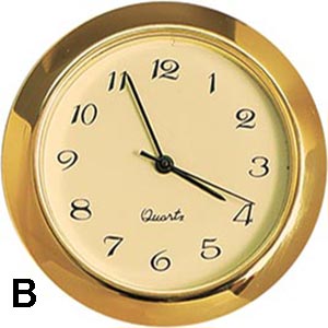 1 7/16" Economy Clock Insert