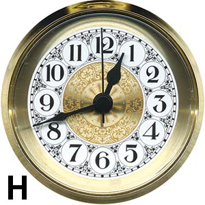 2 3/4" Clock Inserts