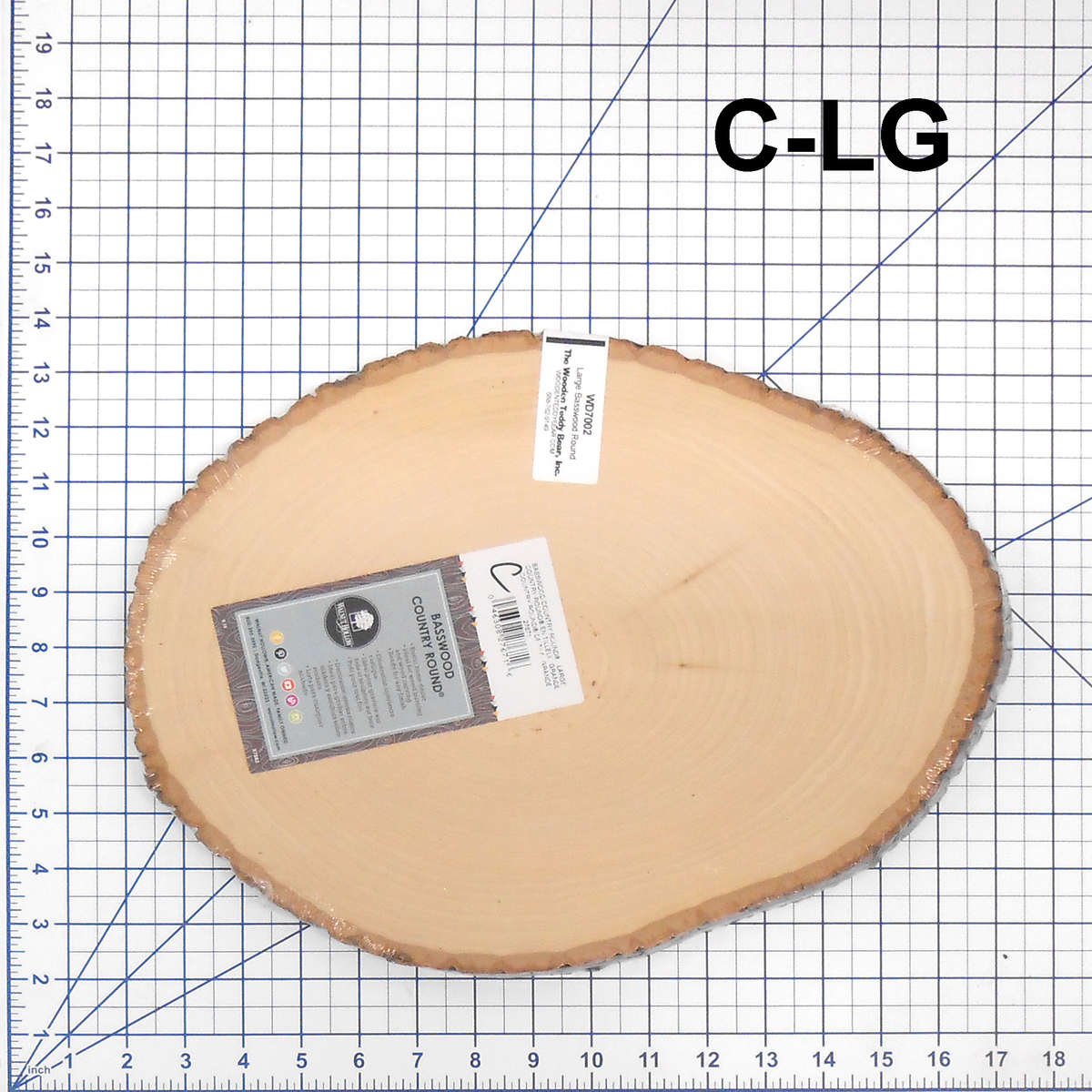 Large Basswood Rounds | The Wooden Teddy Bear - The Wooden Teddy Bear, Inc