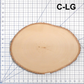 Large Basswood Rounds