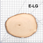 Large Basswood Rounds