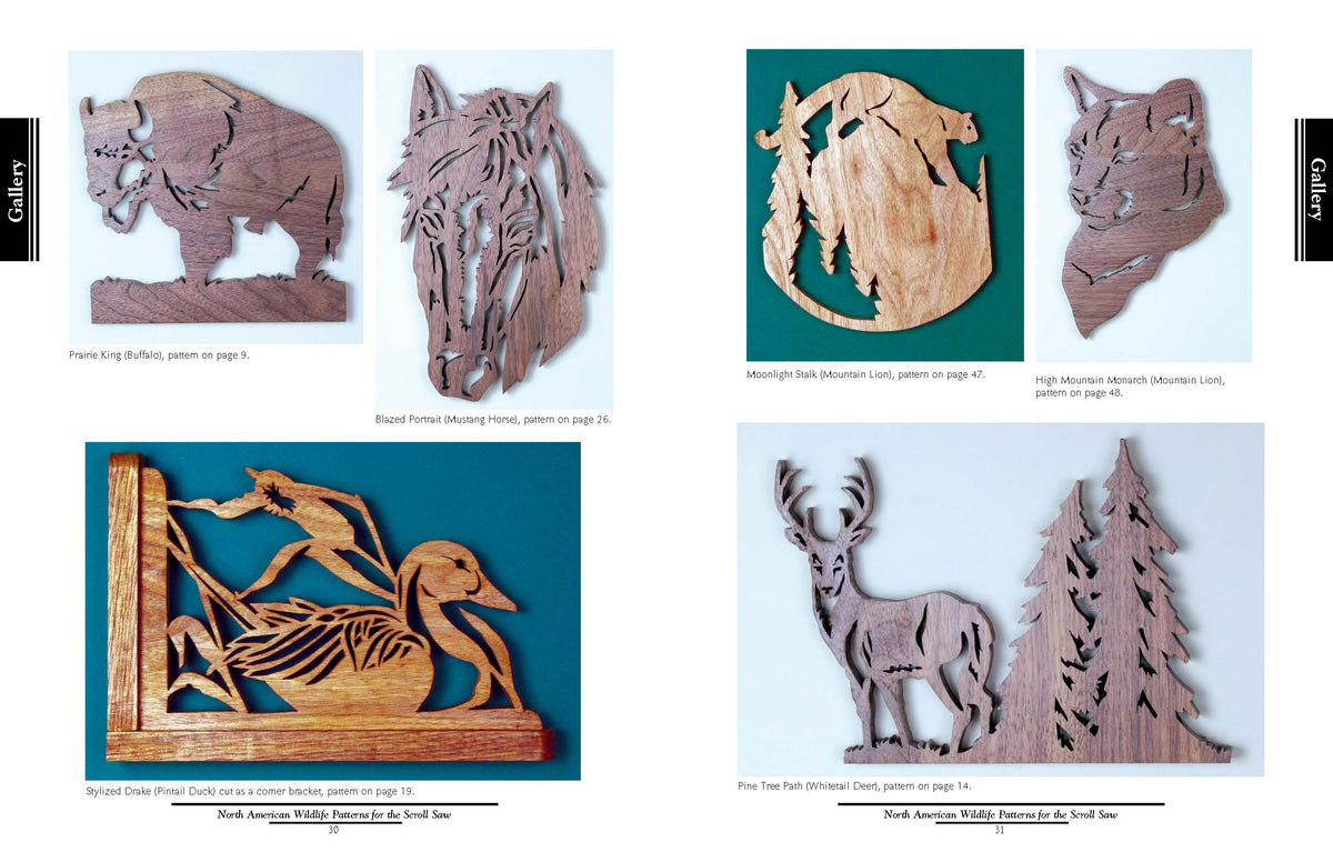 North American Wildlife Patterns for the Scroll Saw book | The Wooden Teddy Bear - The Wooden Teddy Bear, Inc north-american-wildlife-patterns-for-the-scroll-saw-book-the-wooden-teddy-bear-the-wooden-teddy-bear-inc