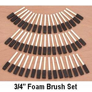 Foam Brushes 4 Inch