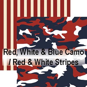 Patriotic & Camo Background Paper